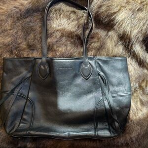 Aimee Kestenberg Black Leather Bag
